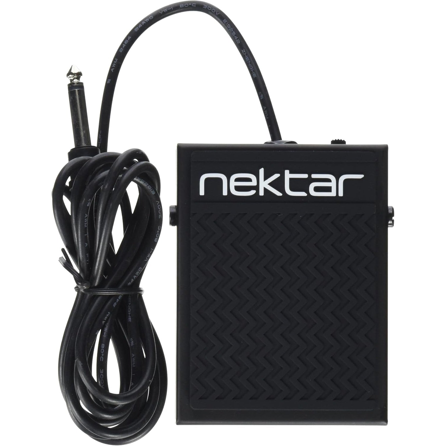 Nektar NP-1 MIDI pedal with footswitch and control knob for seamless music production and live performance.