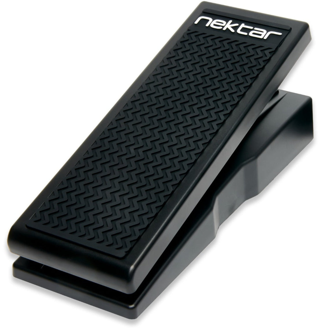 Nektar NX-P MIDI footswitch pedal with three footswitches and control knobs for music production and live performance.