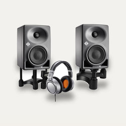 Neumann KH 80 DSP Pair + IsoAcoustics ISO-130 + Neumann NDH 20 Monitoring Set – Monitor Finish Anthracite