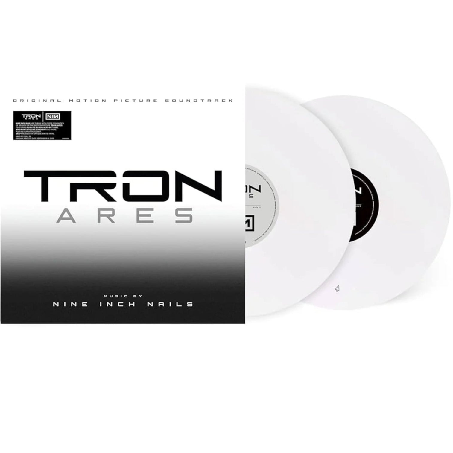 Nine Inch Nails - TRON: Ares (White) Vinyl 2LP
