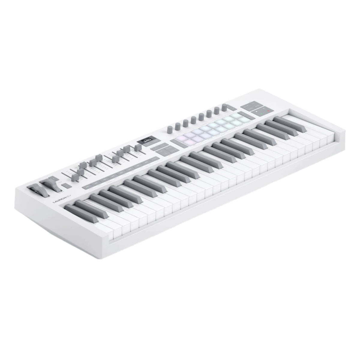 Novation Launchkey 49 MK4 MIDI keyboard, in white