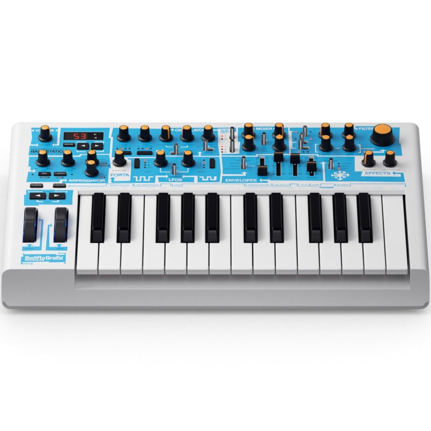 鍵盤楽器 Novation Bass station2 swiftly edition Novation Bass Station II (Swifty Edition) - Limited Paraphonic