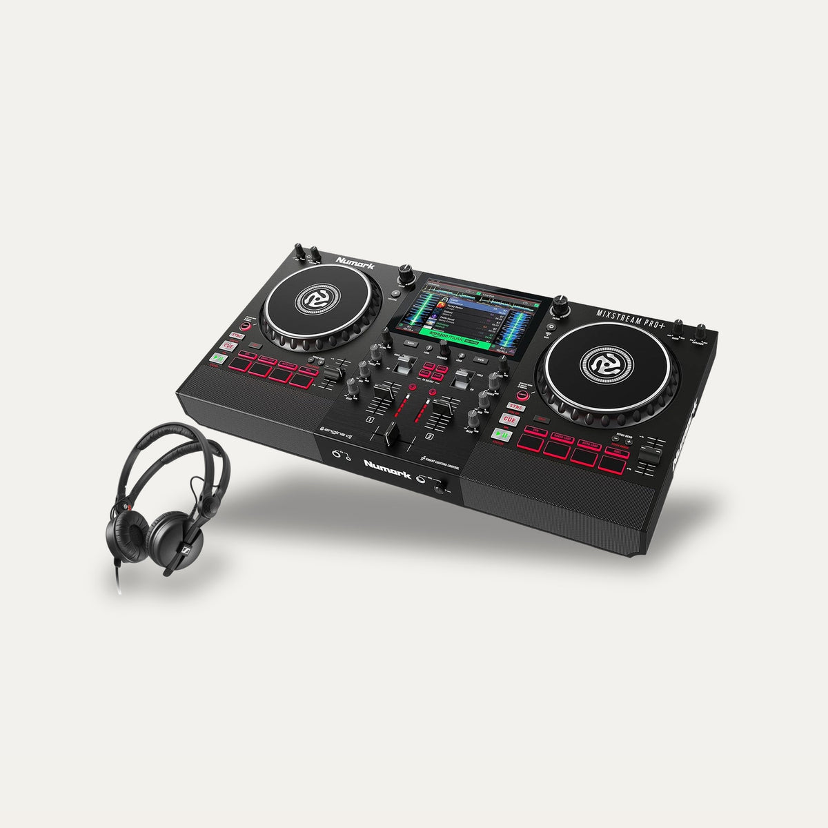 Numark Mixstream Pro+ + Sennheiser HD 25 Standalone DJ Set