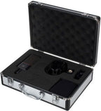 Austrian Audio OC18 condenser studio microphone set with multiple microphones and accessories for professional recording.