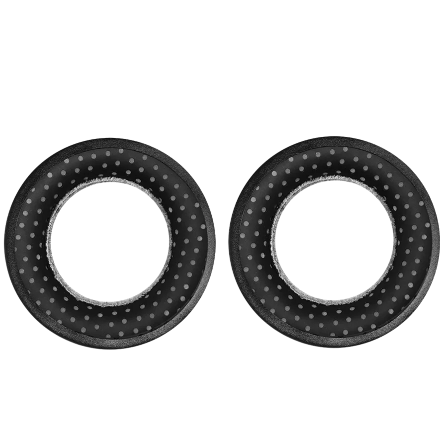Beyerdynamic EDT 770 velour headphone earpads with soft fabric covering, designed for comfortable fit and sound isolation.