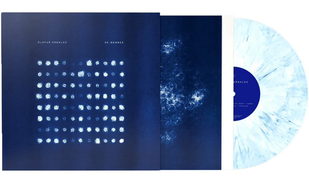 Ólafur Arnalds - re:member (White & Blue Marble) Vinyl LP