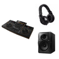 Pioneer DJ Opus-Quad Reference DJ bundle with professional audio equipment and accessories for high-quality sound.
