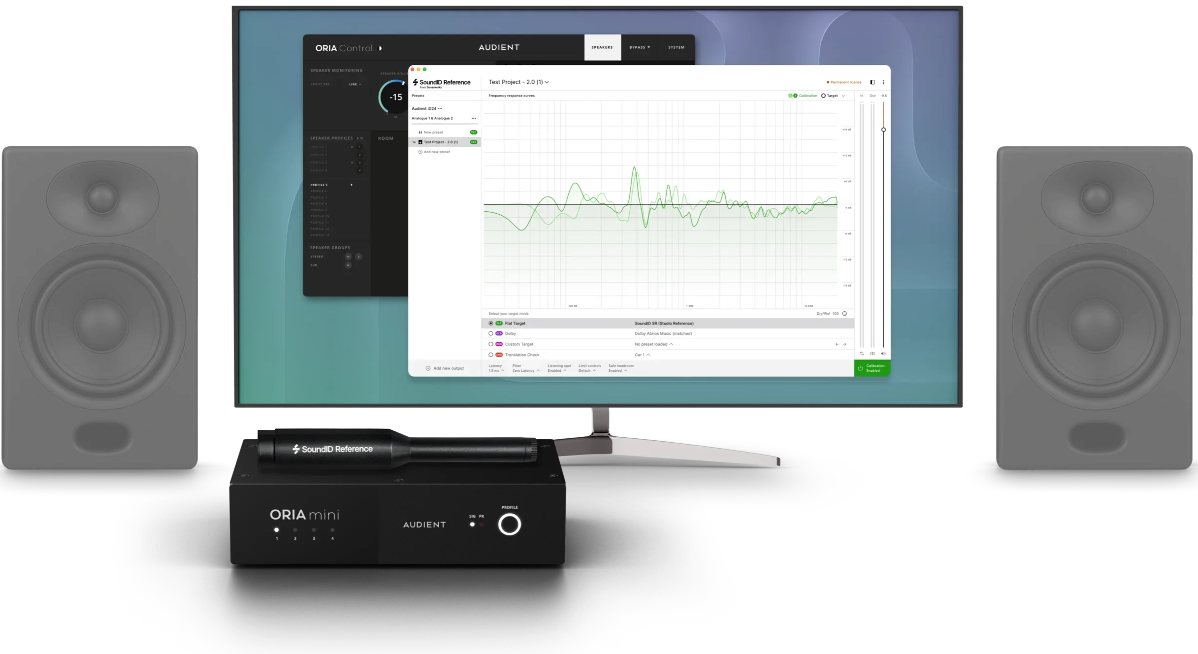 Audient ORIA Mini & SoundID Reference Complete Bundle