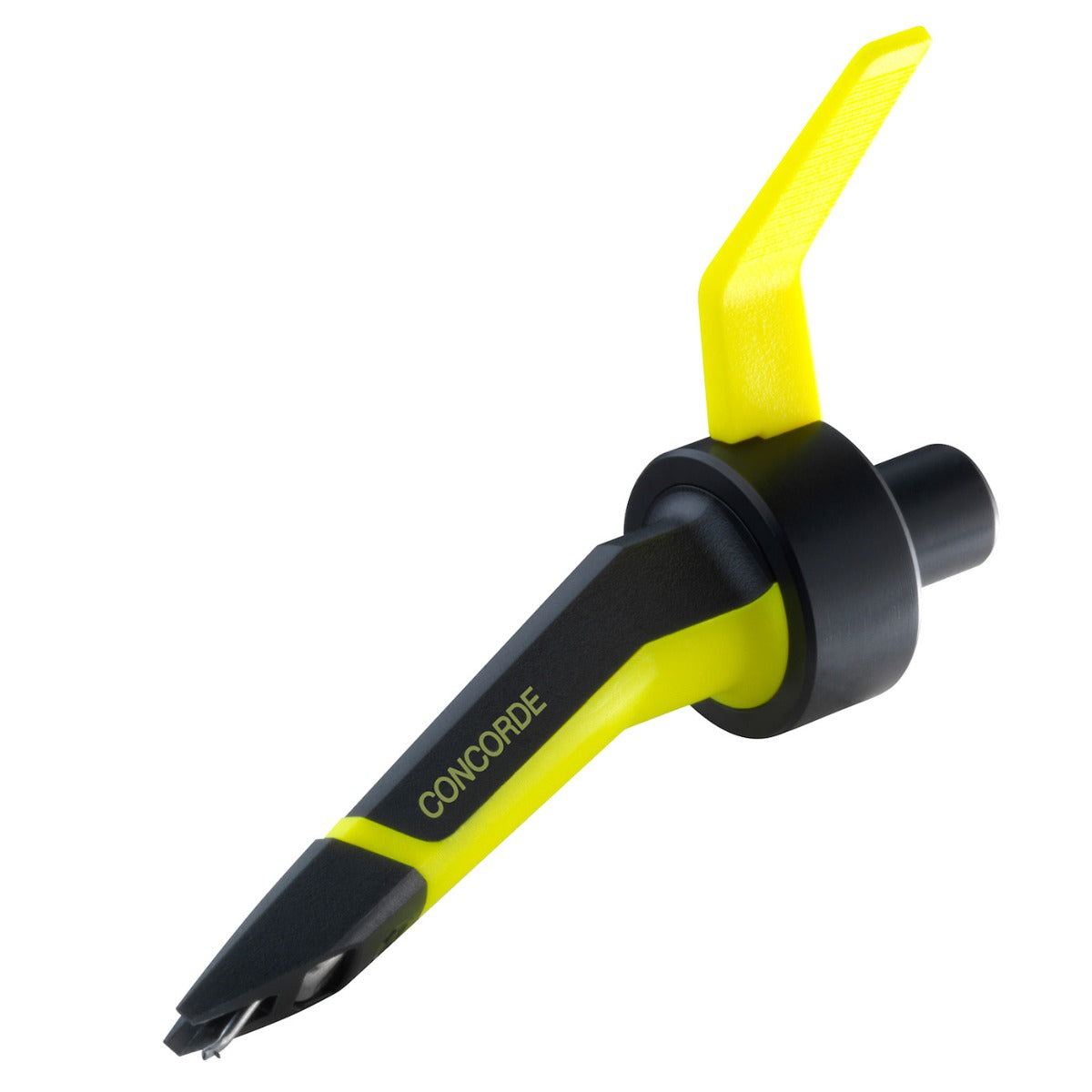 Ortofon Concorde Club MK2 turntable cartridge with stylus, designed for vinyl record players, showing the cartridge and stylus needle.