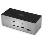 OWC Thunderbolt 5 Dock with Dual HDMI, front three-quarter view