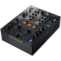 Pioneer DJ DJM-450 professional DJ mixer with dual channels, multiple effects, and ergonomic controls.