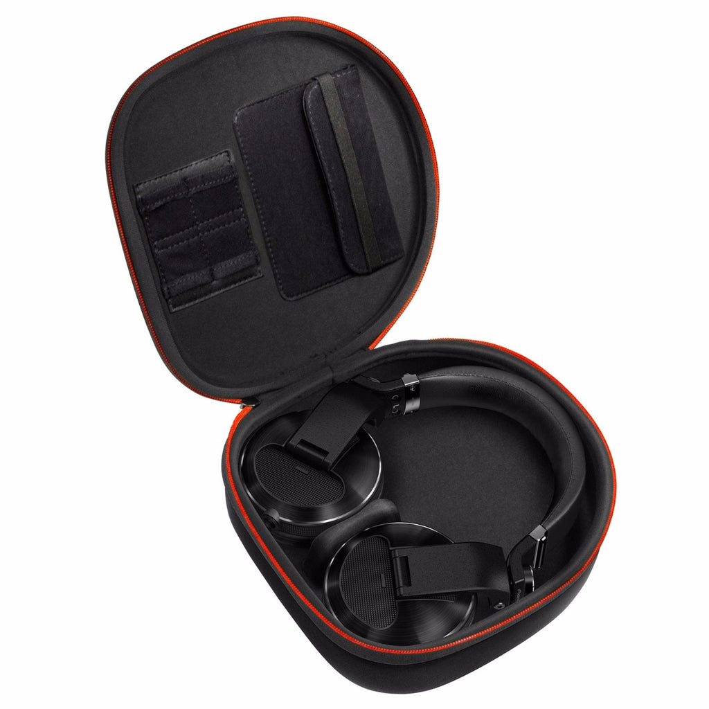 Pioneer DJ HDJ-X10 DJ headphones with large ear cups and adjustable headband, shown in black.