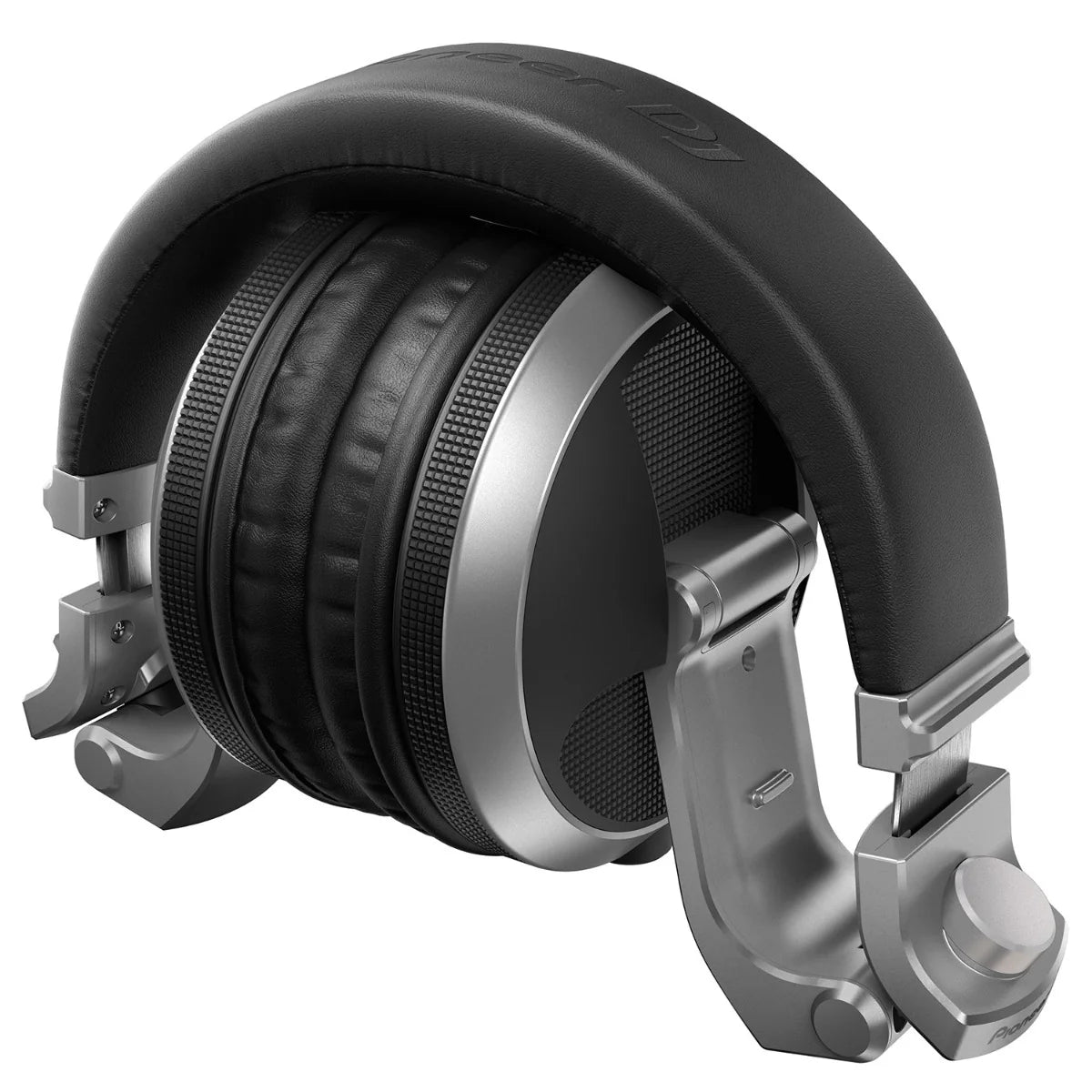 Pioneer DJ HDJ-X5 DJ headphones with over-ear design, black color, and padded headband for professional audio monitoring.