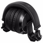 Pioneer DJ HDJ-X7 professional DJ headphones with over-ear design, black color, and padded ear cups for comfortable listening.
