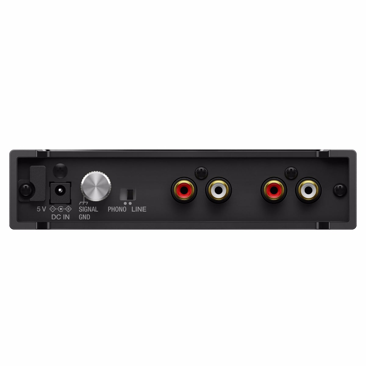 Pioneer DJ Interface 2 digital vinyl system with control knobs and connection ports for DJ setup.