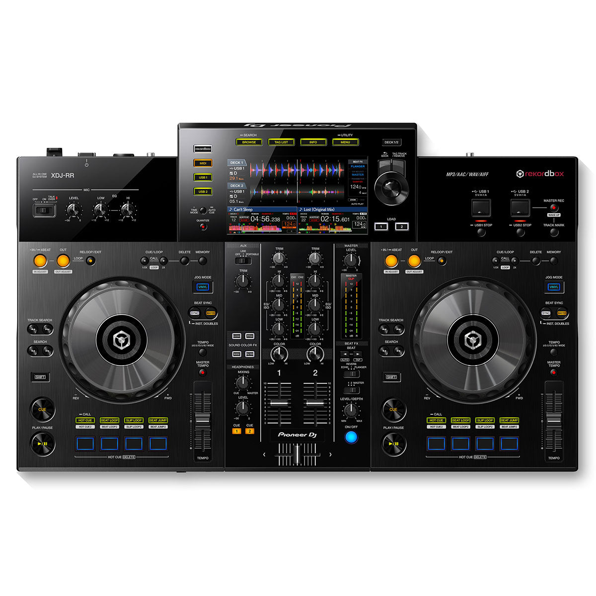 Pioneer DJ Pioneer XDJ-RR dj media players, lifestyle shot