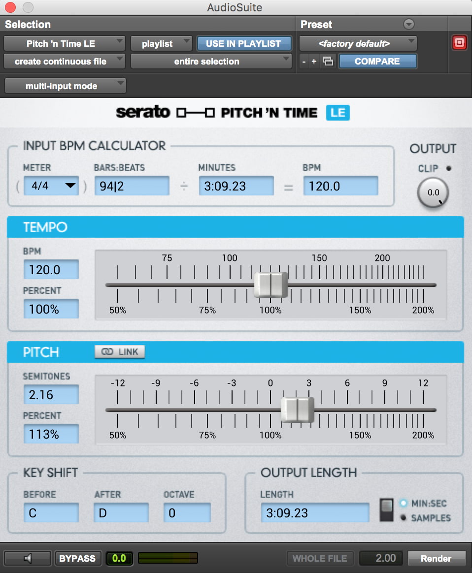 Serato Pitch ´n Time LE
