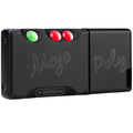 Chord Electronics Poly music streamer device with multiple audio ports and sleek black design, showcasing its modern electronic features.
