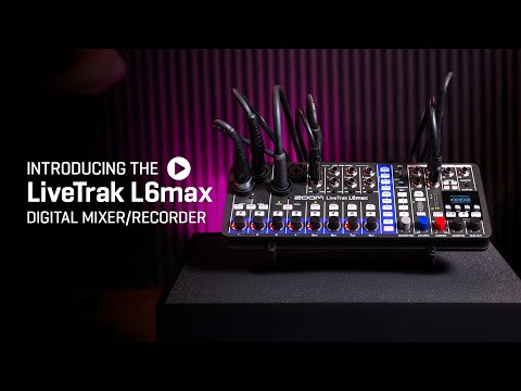 Zoom LiveTrak L6max | Digital Mixers | Soundium
