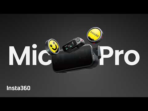 Meet Insta360 Mic Pro (official Insta360 video)
