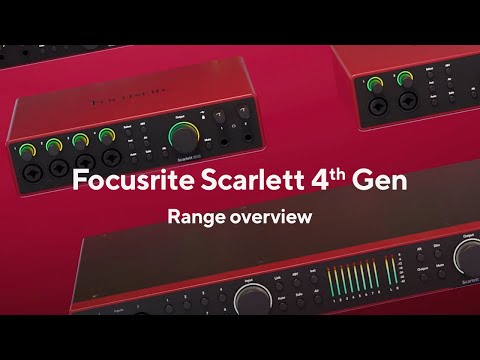 Focusrite Scarlett 18i20 4th Gen – Soundium