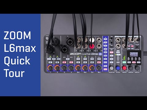 Zoom LiveTrak L6max – Soundium