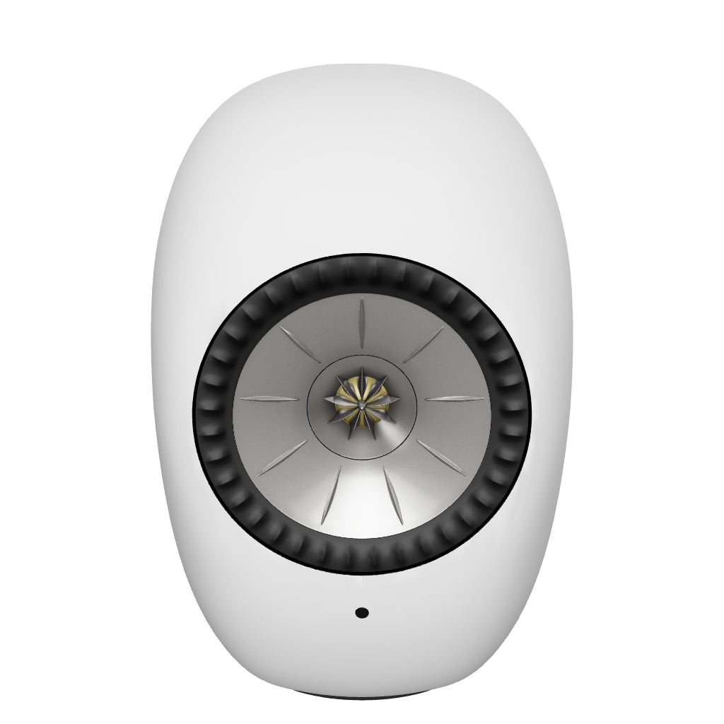 KEF LS Luxe in Mineral White, interactive 3D model