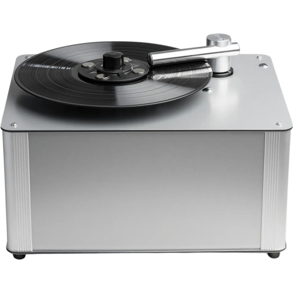 Pro-Ject VC-S3 record brush and cleaner for vinyl records, featuring a compact design and soft bristles for gentle cleaning.