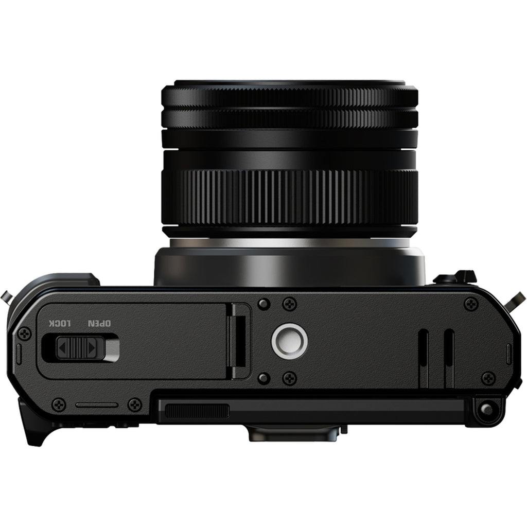 Yashica FX-D S300 instant compact camera with a sleek black body and lens, ready for capturing moments.