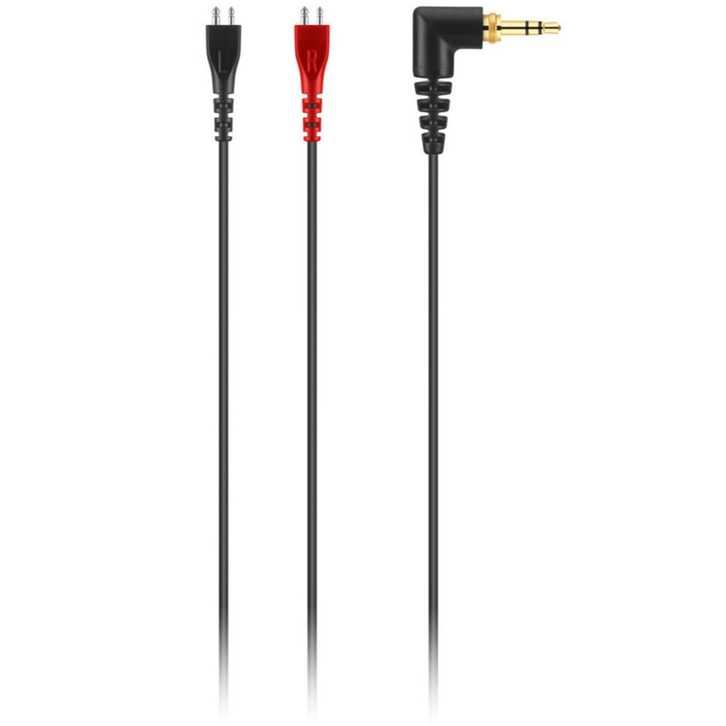 Sennheiser HD 25 headphone cable with straight 1.5m angled plug, designed for high-quality audio connection.