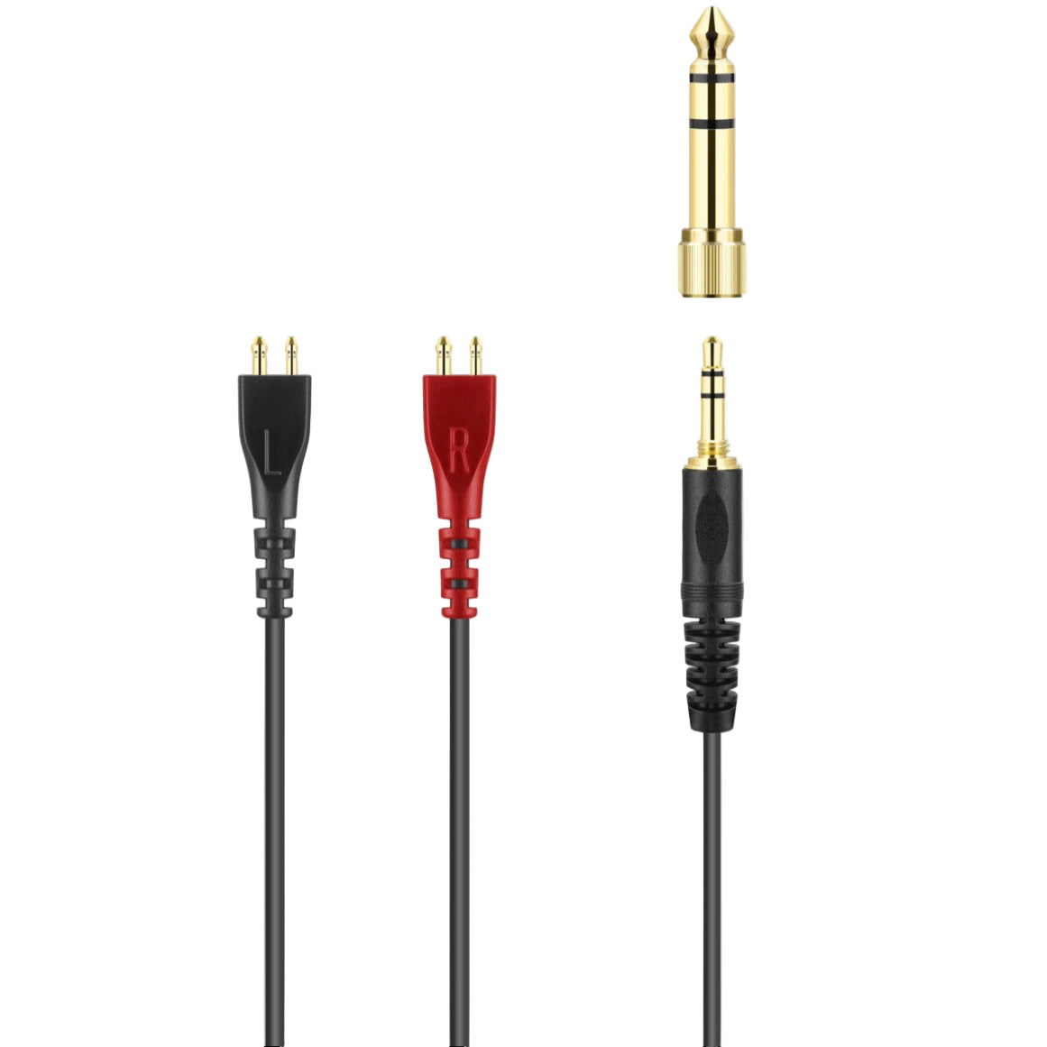 Sennheiser HD 25 Light headphone cable 1.5m, replacement audio cable for Sennheiser HD 25 Light headphones.