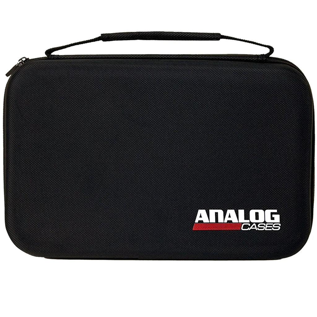 Analog Cases Pulse Studio Bag for Elektron Digitakt, Digitone, or Syntakt, showing padded interior and durable exterior for electronic instruments.