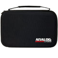 Analog Cases Pulse Studio Bag for Elektron Digitakt, Digitone, or Syntakt, showing padded interior and durable exterior for electronic instruments.