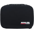 Analog Cases Pulse case for Shure SM7B microphone, protective black microphone bag with secure zipper and compact design.