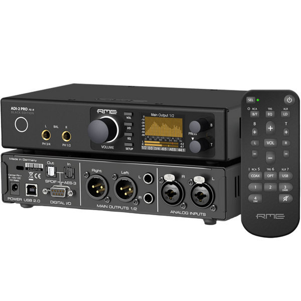 RME ADI-2 Pro FS R Black Edition | Headphone Amplifiers / DACs