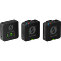 Rode Wireless PRO professional wireless microphone system in black with transmitter and receiver units.