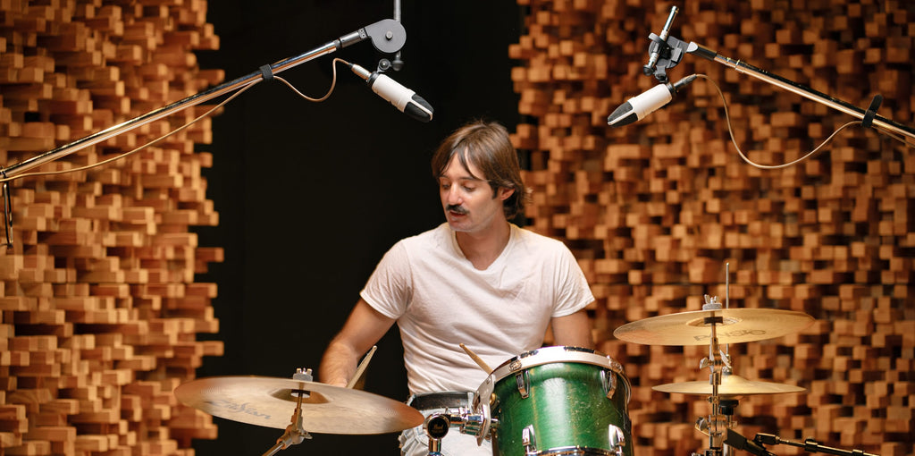 Universal Audio SC-1 condenser microphone showcasing its sleek design and build quality for studio audio recording.
