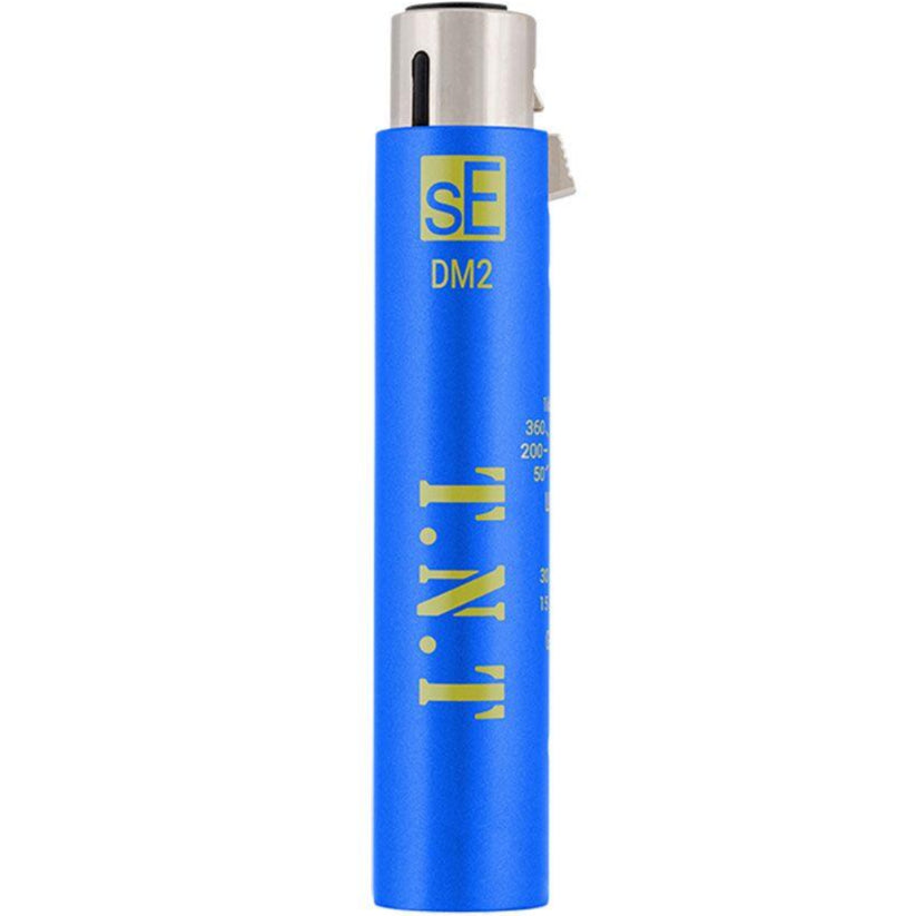 sE Electronics DM2 T.N.T microphone preamp with controls and connections, compact audio equipment for professional recording.
