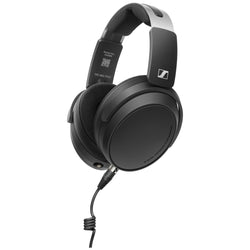Sennheiser HD 480 Pro Plus studio headphones with large over-ear design, black ear cups, and adjustable headband for professional audio.