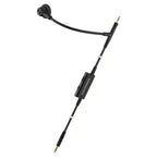 Sennheiser HD 500 BAM boom arm microphone with in-line volume and mute remote