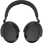 Sennheiser Momentum 4 Wireless headphones, front view in black
