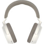 Sennheiser Momentum 4 Wireless headphones, front view in white