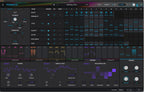 Arturia Pigments 6 music production software sequencer view showing colorful interface with knobs and waveform displays.