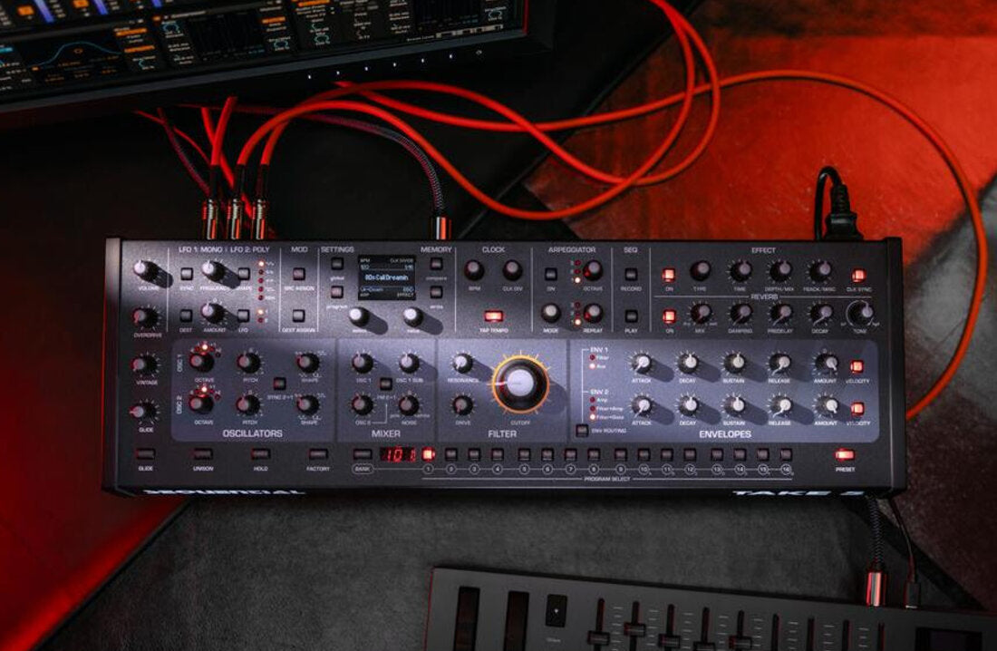 Sequential Take 5 Desktop synth studio lifestyle