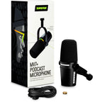 Shure MV7+ USB and XLR podcast microphone