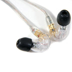 Shure SE215 wired in-ear headphones, in red