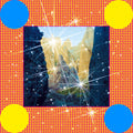 Yellow vinyl LP of Caribou's Honey album by City Slang, featuring the record and its colorful cover art.