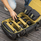 SmallRig Outra 25 open interior with camera gear