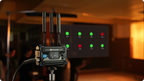 Hollyland Pyro S wireless video transmission system with sleek design, used for high-quality wireless video streaming.