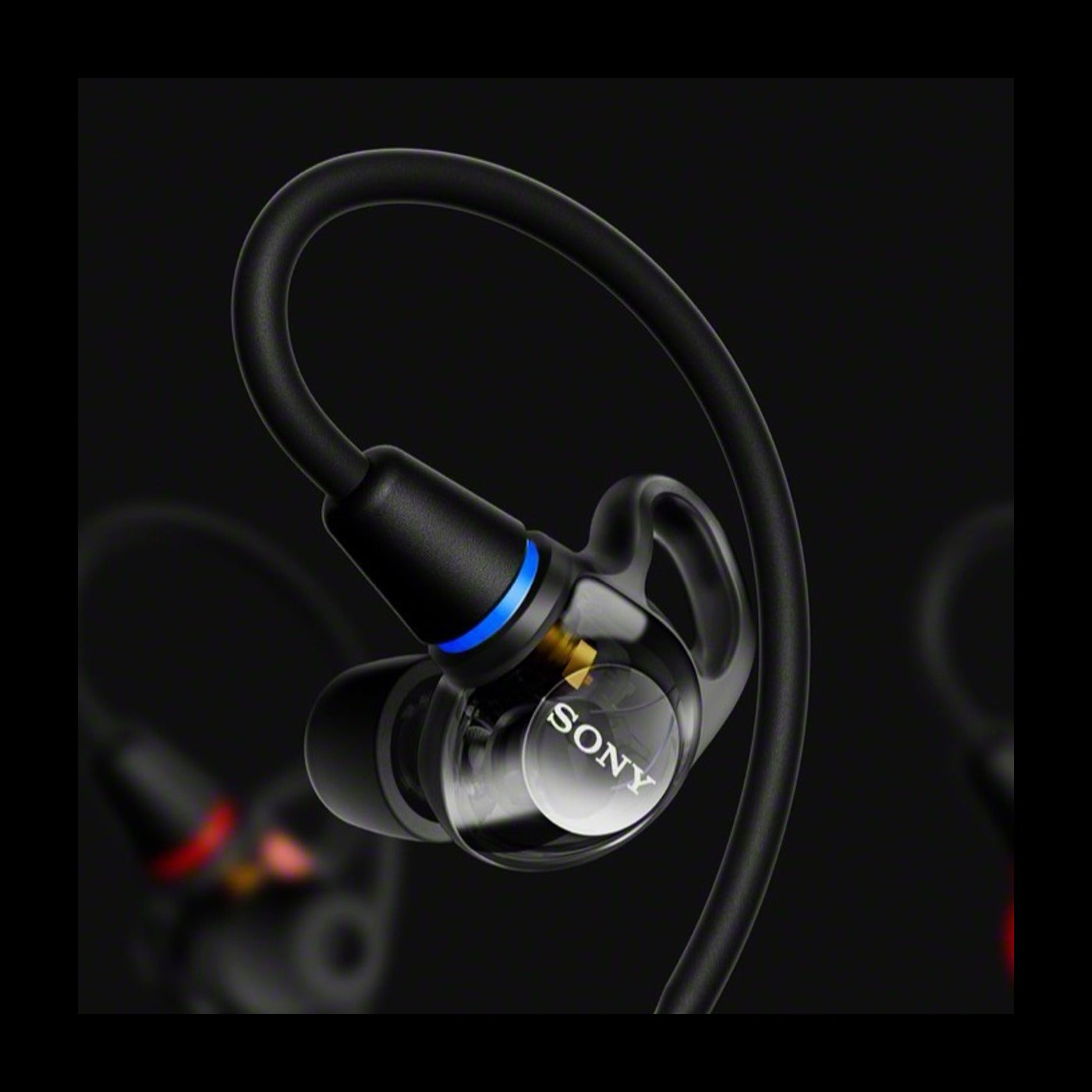Sony IER-M500 in-ear monitor, Black finish